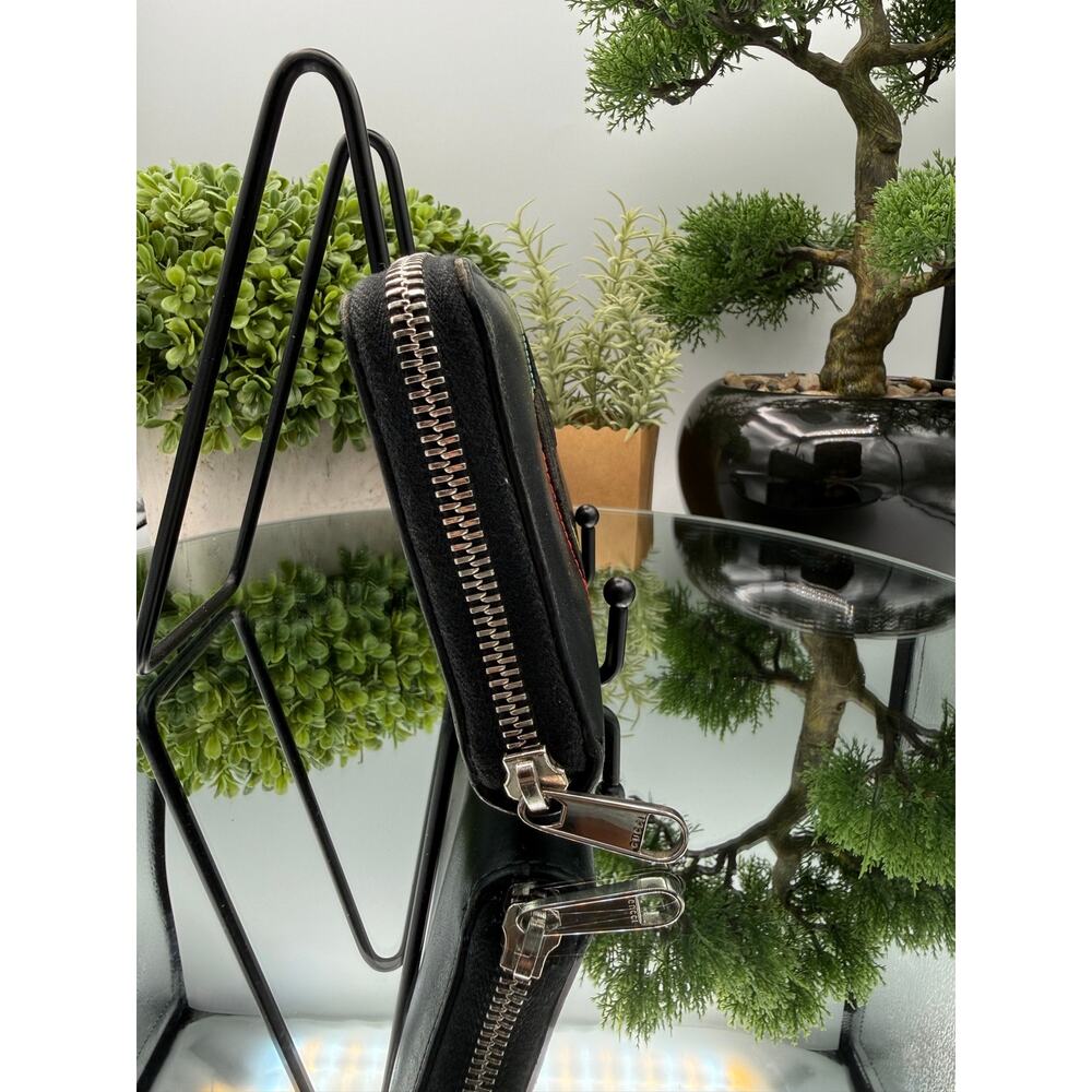 Gucci Long Zip Around Wallet with Rainbow Blade Embroidery - Picture 8 of 9
